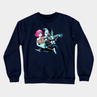 Mermaid puppet Crewneck Sweatshirt